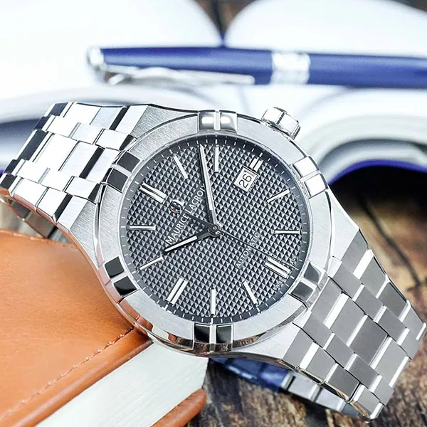 Đồng Hồ Nam Maurice Lacroix Aikon Automatic Watch AI6008-SS002-230-1 Màu Bạc