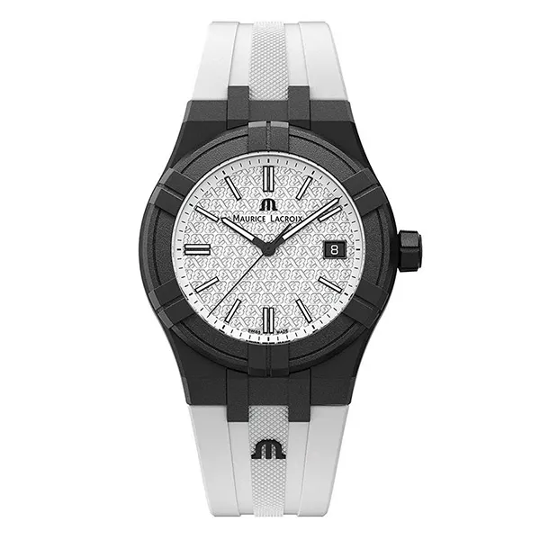 Đồng Hồ Nam Maurice Lacroix Aikon Quartz AI2008-00YZ1-000-0 Màu Đen - Trắng