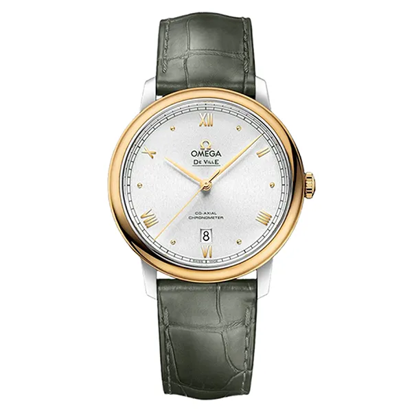 Đồng Hồ Nam Omega De Ville Prestige 424.23.40.20.02.004 (42423402002004) Màu Xanh - Vàng
