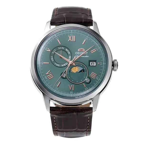 Đồng Hồ Nam Orient Automatic Watch RA-AK0805E30B (RAAK0805E30B) Màu Bạc Xanh