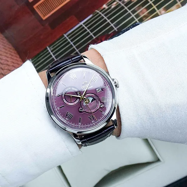 Đồng Hồ Nam Orient Bambino RA-AK0807R30B Màu Nâu