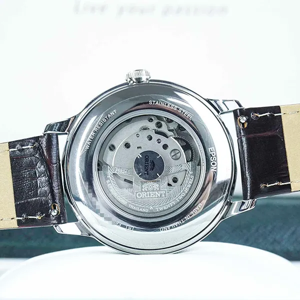 Đồng Hồ Nam Orient Bambino RA-AK0807R30B Màu Nâu
