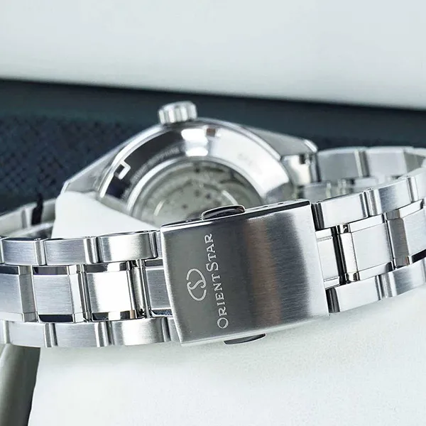 Đồng Hồ Nam Orient Star Contemporary Modern Skeleton Watch RE-AV0127L00B Màu Xanh Bạc