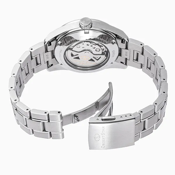 Đồng Hồ Nam Orient Star Contemporary Standard RE-AU0109L00B (RK-AU0109L) Màu Xanh Bạc