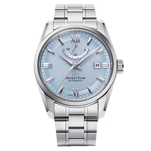 Đồng Hồ Nam Orient Star Contemporary Standard RE-AU0109L00B (RK-AU0109L) Màu Xanh Bạc