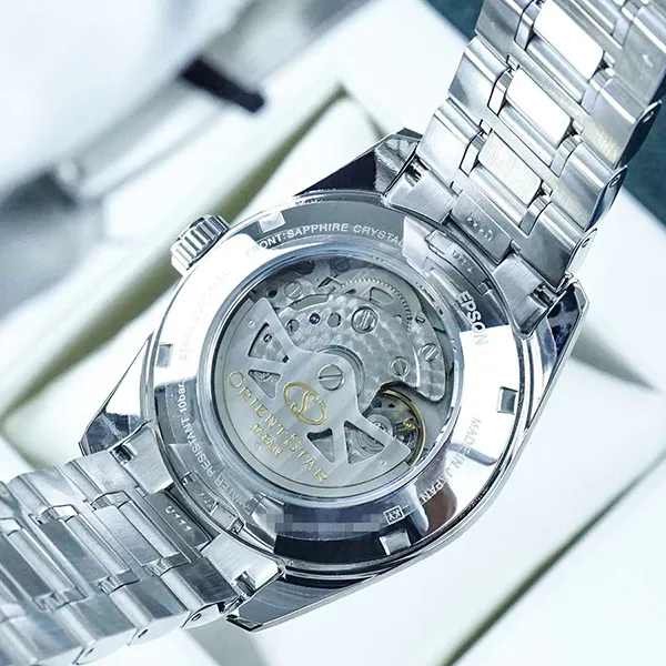 Đồng Hồ Nam Orient Star RK-AU0109L (RE-AU0109L) Màu Xanh Bạc