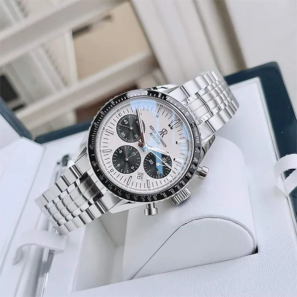 Đồng Hồ Nam Revue Thommen Aviator Chronograph 17000.6132 (170006132) Màu Bạc