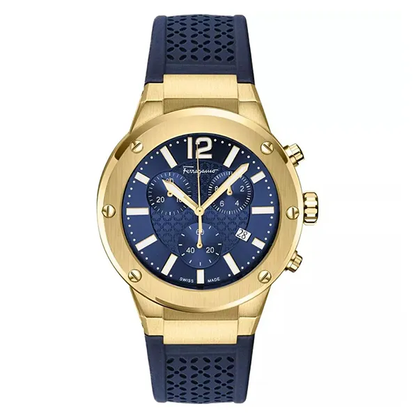Đồng Hồ Nam Salvatore Ferragamo F-80 SFJE00824 Màu Xanh Navy D-DY
