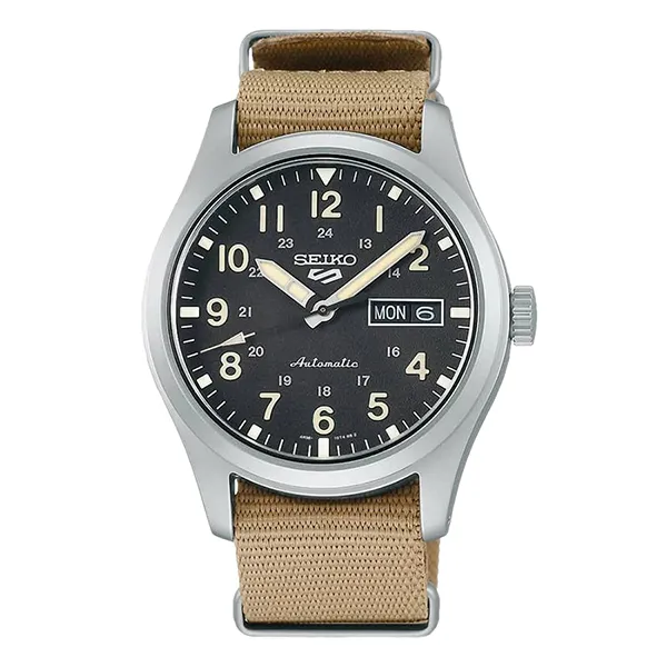 Đồng Hồ Nam Seiko 5 Sports Men's Watch SRPG35K1 Màu Đen - Bạc - Đồng hồ - Vua Hàng Hiệu