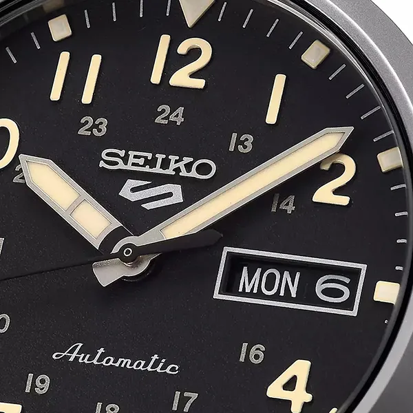 Đồng Hồ Nam Seiko 5 Sports Men's Watch SRPG35K1 Màu Đen - Bạc - Đồng hồ - Vua Hàng Hiệu