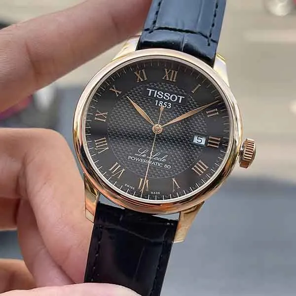 Đồng Hồ Nam Tissot Le Locle Powermatic 80 T006.407.36.053.00 (T0064073605300) Màu Đen