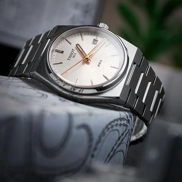 Đồng Hồ Nam Tissot PRX Quartz T137.410.11.031.00 Màu Bạc Trắng