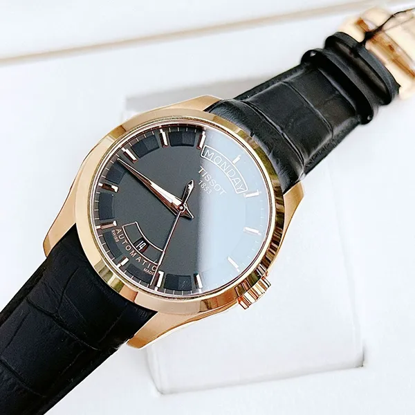 Đồng Hồ Nam Tissot T-Classic Automatic Watch T035.407.36.051.00 Màu Vàng