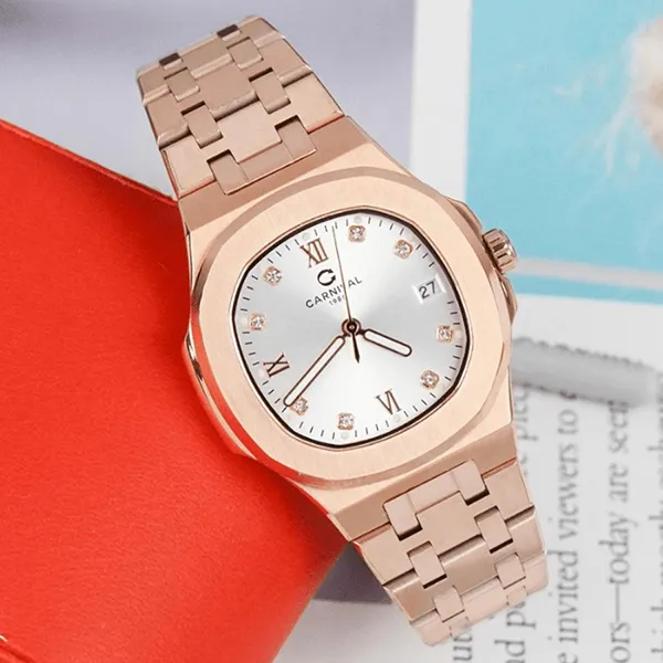 Đồng Hồ Nữ Carnival 34mm 8160-VH-T Màu Vàng Hồng - Đồng hồ - Vua Hàng Hiệu