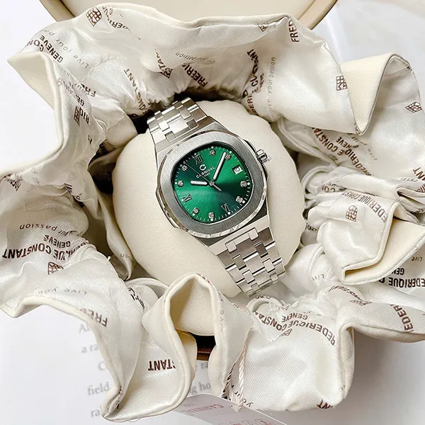 Đồng Hồ Nữ Carnival 34mm 8160L-VT-XL Màu Xanh Bạc - Đồng hồ - Vua Hàng Hiệu