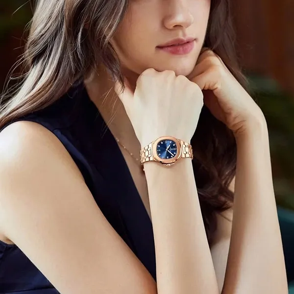 Đồng Hồ Nữ Carnival 34mm Carnival 8160L-VH-X Màu Xanh/ Vàng Hồng - Đồng hồ - Vua Hàng Hiệu