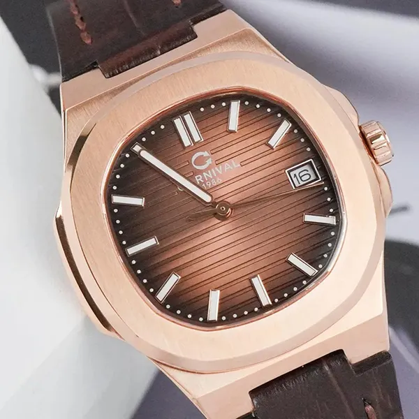 Đồng Hồ Nữ Carnival 8161L-VH-DD-N Màu Nâu/ Vàng Hồng - Đồng hồ - Vua Hàng Hiệu