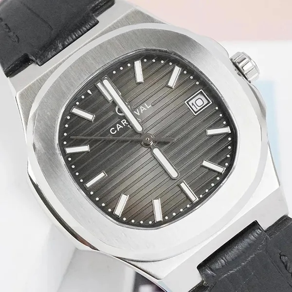 Đồng Hồ Nữ Carnival 8161L-VT-DD-D Màu Đen Bạc