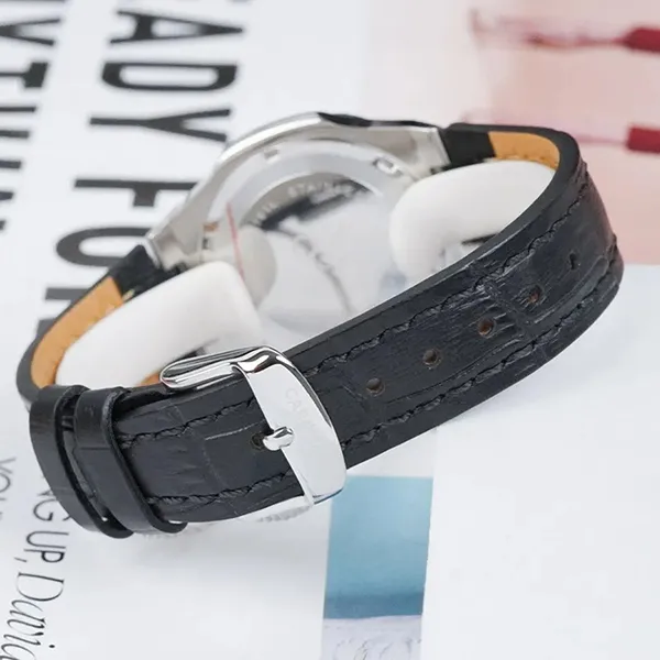 Đồng Hồ Nữ Carnival 8161L-VT-DD-D Màu Đen Bạc
