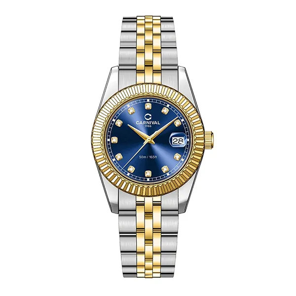 Đồng Hồ Nữ Carnival Watch 8131L-CV-X Màu Bạc