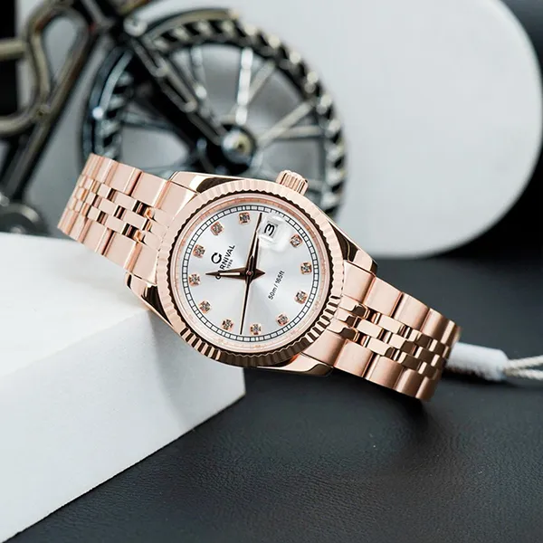 Đồng Hồ Nữ Carnival Watch 8131L-VH-T Màu Vàng Hồng