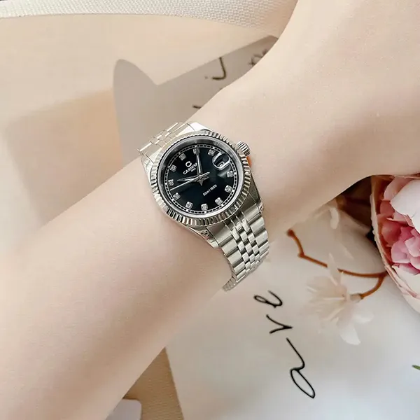 Đồng Hồ Carnival Watch 8131L-VT-D Màu Bạc - Đen