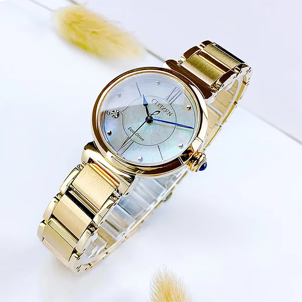 Đồng Hồ Nữ Citizen Eco-Drive EM1073-85Y Màu Vàng Hồng