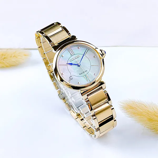 Đồng Hồ Nữ Citizen Eco-Drive EM1073-85Y Màu Vàng Hồng