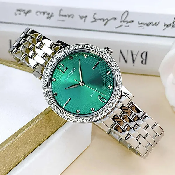 Đồng Hồ Nữ Citizen EL3100-55Z Màu Xanh Bạc - Đồng hồ - Vua Hàng Hiệu
