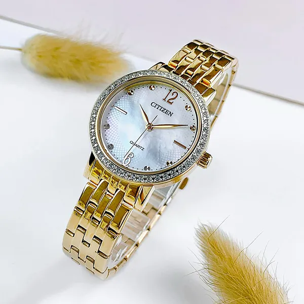 Đồng Hồ Nữ Citizen EL3103-57D Màu Vàng - Đồng hồ - Vua Hàng Hiệu