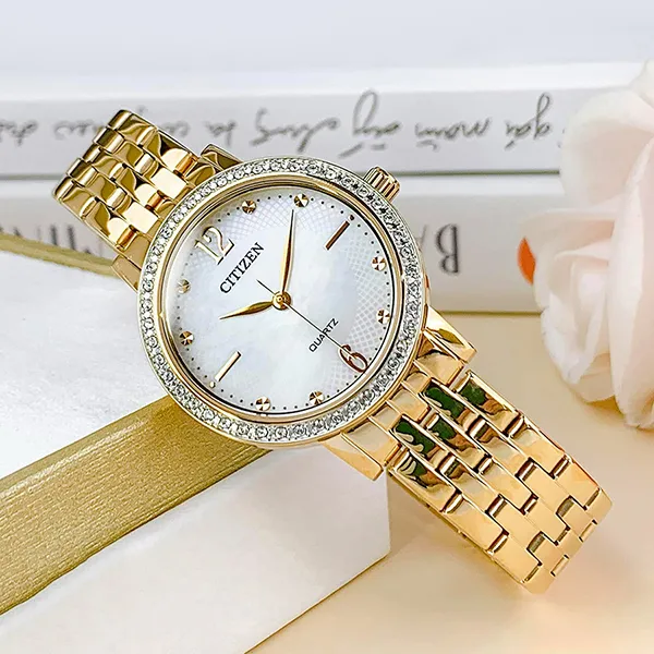 Đồng Hồ Nữ Citizen EL3103-57D Màu Vàng - Đồng hồ - Vua Hàng Hiệu