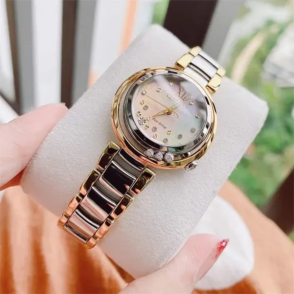 Đồng Hồ Nữ Citizen EM0324-58D Màu Vàng Trắng - Đồng hồ - Vua Hàng Hiệu