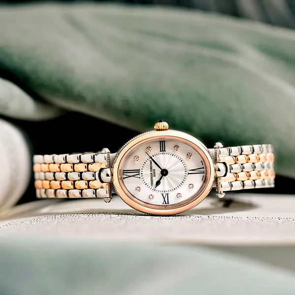 Đồng Hồ Nữ Frederique Constant Classics Art Déco FC-200RMPW2V2B Màu Vàng Hồng/Bạc - Đồng hồ - Vua Hàng Hiệu