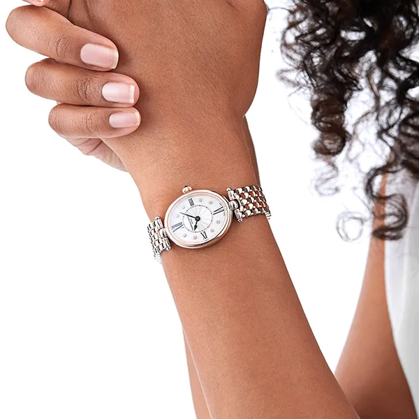 Đồng Hồ Nữ Frederique Constant Classics Art Déco FC-200RMPW2V2B Màu Vàng Hồng/Bạc - Đồng hồ - Vua Hàng Hiệu