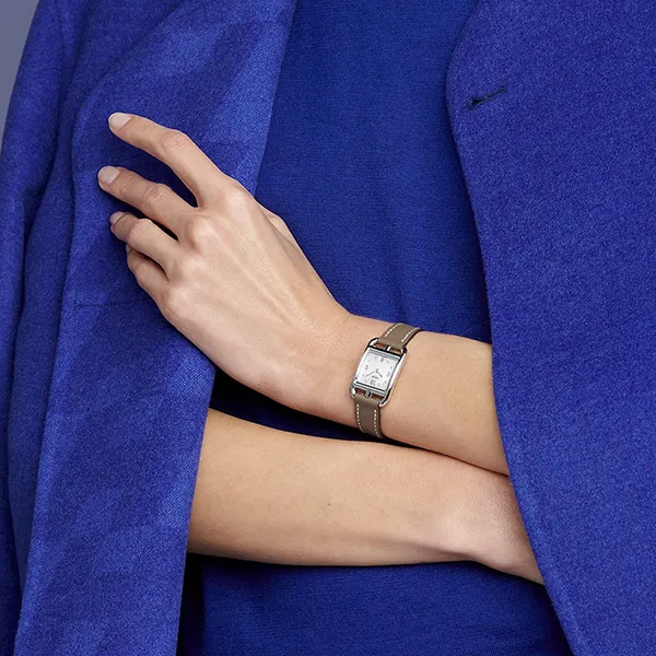 Đồng Hồ Nữ Hermès Cape Cod Watch, Small Model, 31mm W044294WW00 Màu Nâu - Đồng hồ - Vua Hàng Hiệu