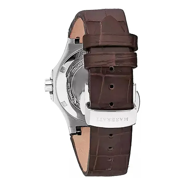 Đồng Hồ Nữ Maserati Potenza Brown Dial R8851108506 Màu Bạc - Nâu