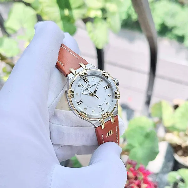 Đồng Hồ Nữ Maurice Lacroix Aikon Watch AI1004-PVY11-171-1 Màu Nâu