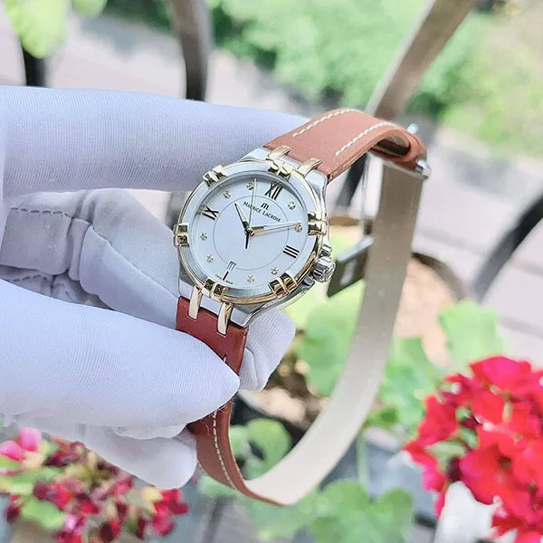 Đồng Hồ Nữ Maurice Lacroix Aikon Watch AI1004-PVY11-171-1 Màu Nâu