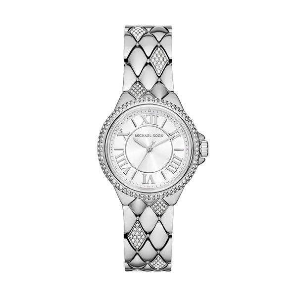 Đồng Hồ Nữ Michael Kors MK Mini Camille Pavé Watch 33mm MK4804 Màu Bạc - Đồng hồ - Vua Hàng Hiệu