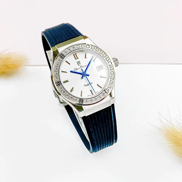 Đồng Hồ Nữ Olym Pianus OP990-45DLS-GL-TD Màu Đen Bạc