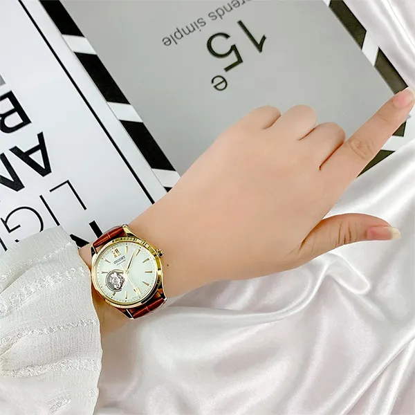 Đồng Hồ Nữ Orient Automatic RN-AG0728S (RA-AG0024S10B) Màu Nâu