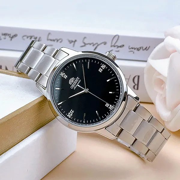 Đồng Hồ Nữ Orient RA-NB0101B10B Màu Đen Bạc