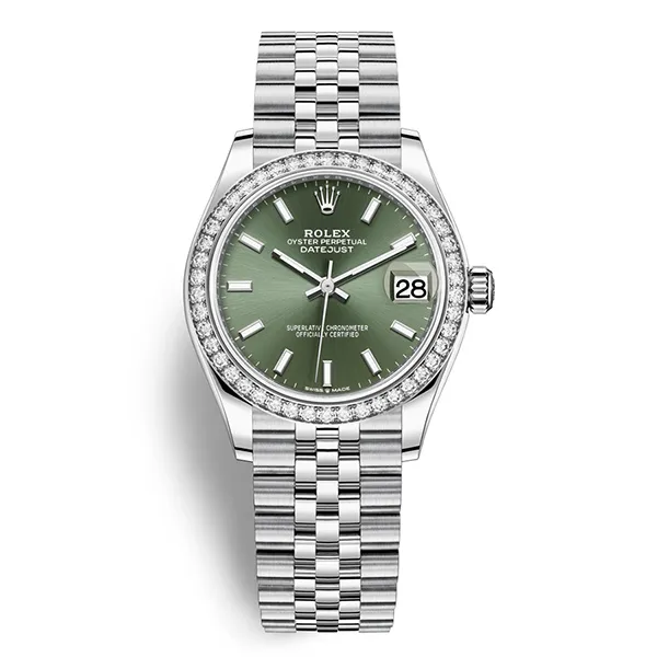 Đồng Hồ Nữ Rolex Datejust 31m 278384RBR-0022 Màu Bạc/Xanh