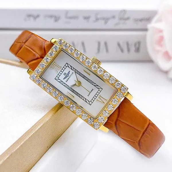 Đồng Hồ Nữ SRWATCH Quartz Watch SL5004.4802BL Màu Nâu - Vàng - Đồng hồ - Vua Hàng Hiệu
