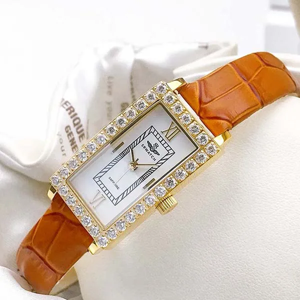 Đồng Hồ Nữ SRWATCH Quartz Watch SL5004.4802BL Màu Nâu - Vàng - Đồng hồ - Vua Hàng Hiệu