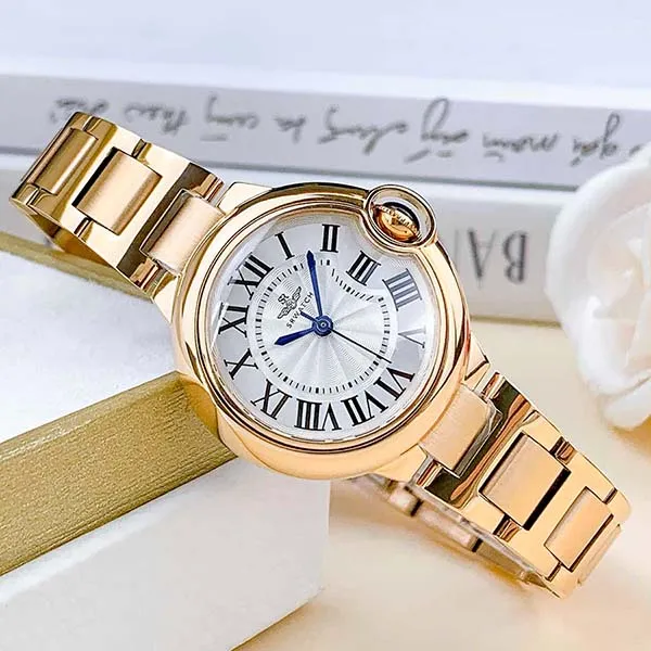Đồng Hồ Nữ SRWATCH SL5012.1302BL Màu Vàng Hồng - Đồng hồ - Vua Hàng Hiệu