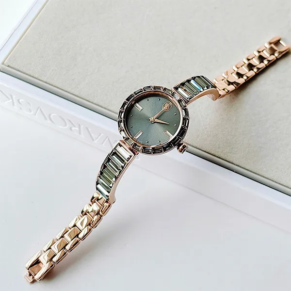 Đồng Hồ Nữ Swarovski Matrix Bangle Watch 5679887 Màu Xám