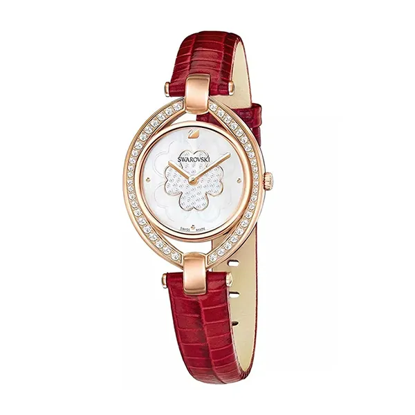 Đồng Hồ Nữ Swarovski Women's Wristwatch Stella LS Red 5421822 Màu Đỏ/ Vàng Hồng - Đồng hồ - Vua Hàng Hiệu