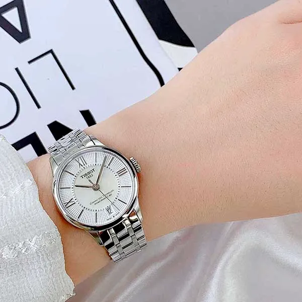 Đồng Hồ Nữ Tissot Automatic T-Classic T099.207.11.118.00 Màu Trắng