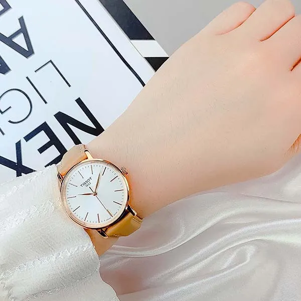 Đồng Hồ Nữ Tissot Everytime T143.210.36.011.00 Màu Be - Đồng hồ - Vua Hàng Hiệu